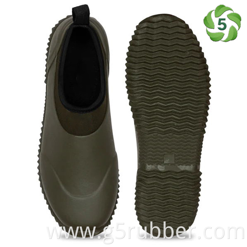 Short Ankle Rubber Shoes